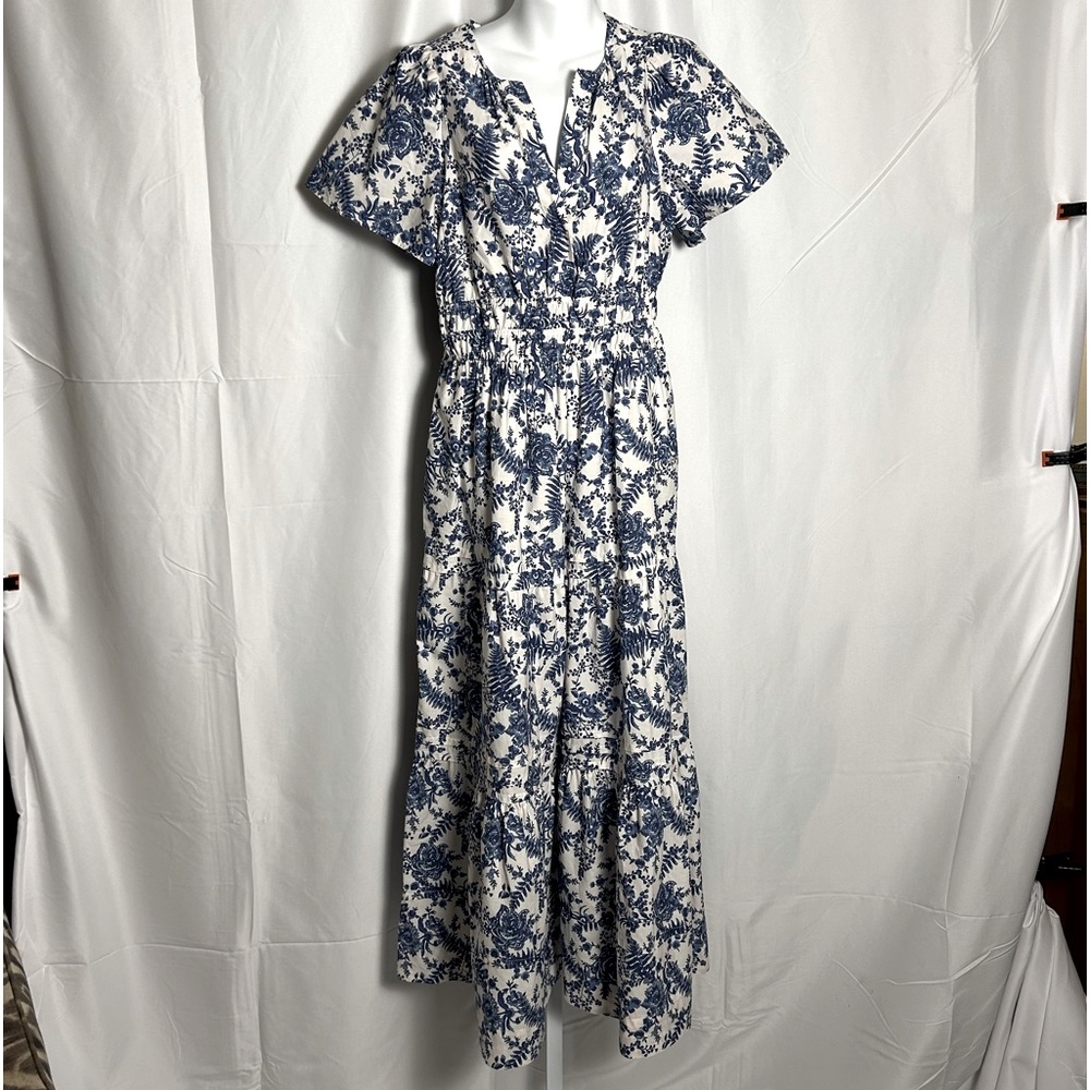 Maeve by Anthropologie tiered maxi dress